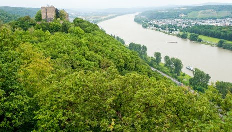 Blick auf Burg Rheineck | © Dominik Ketz/Romantischer Rhein Blick auf Burg Rheineck | © Dominik Ketz/Romantischer Rhein