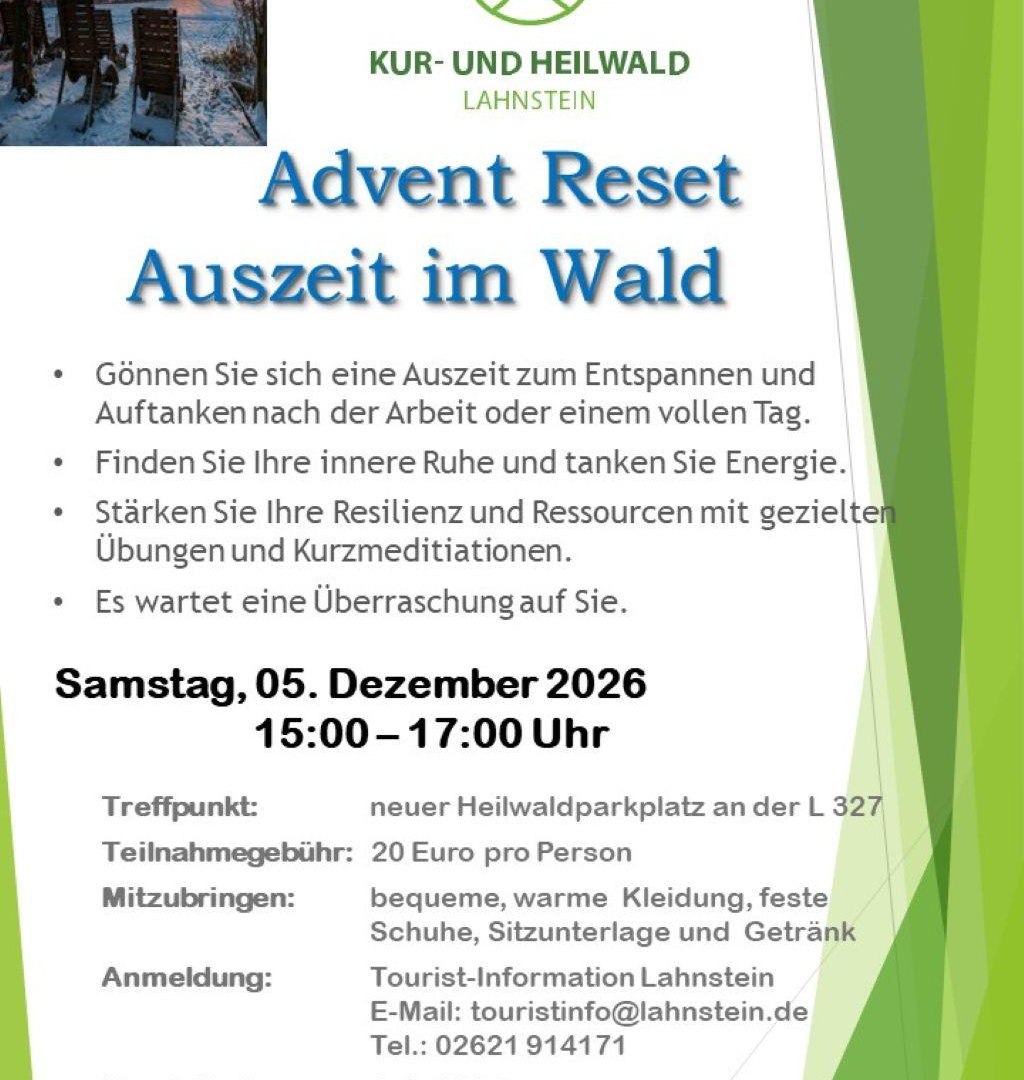 Advent Reset | &copy; Stadt Lahnstein