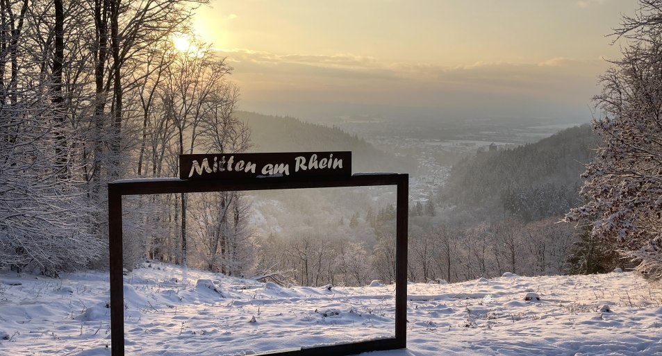 Bilderrahmen im Winter | &copy; Stadt Bendorf