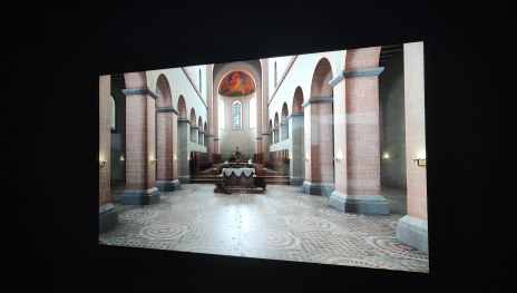 Virtuelle Rekonstruktion Kloster Rupertsberg | © Annkatrin König Virtuelle Rekonstruktion Kloster Rupertsberg | © Annkatrin König