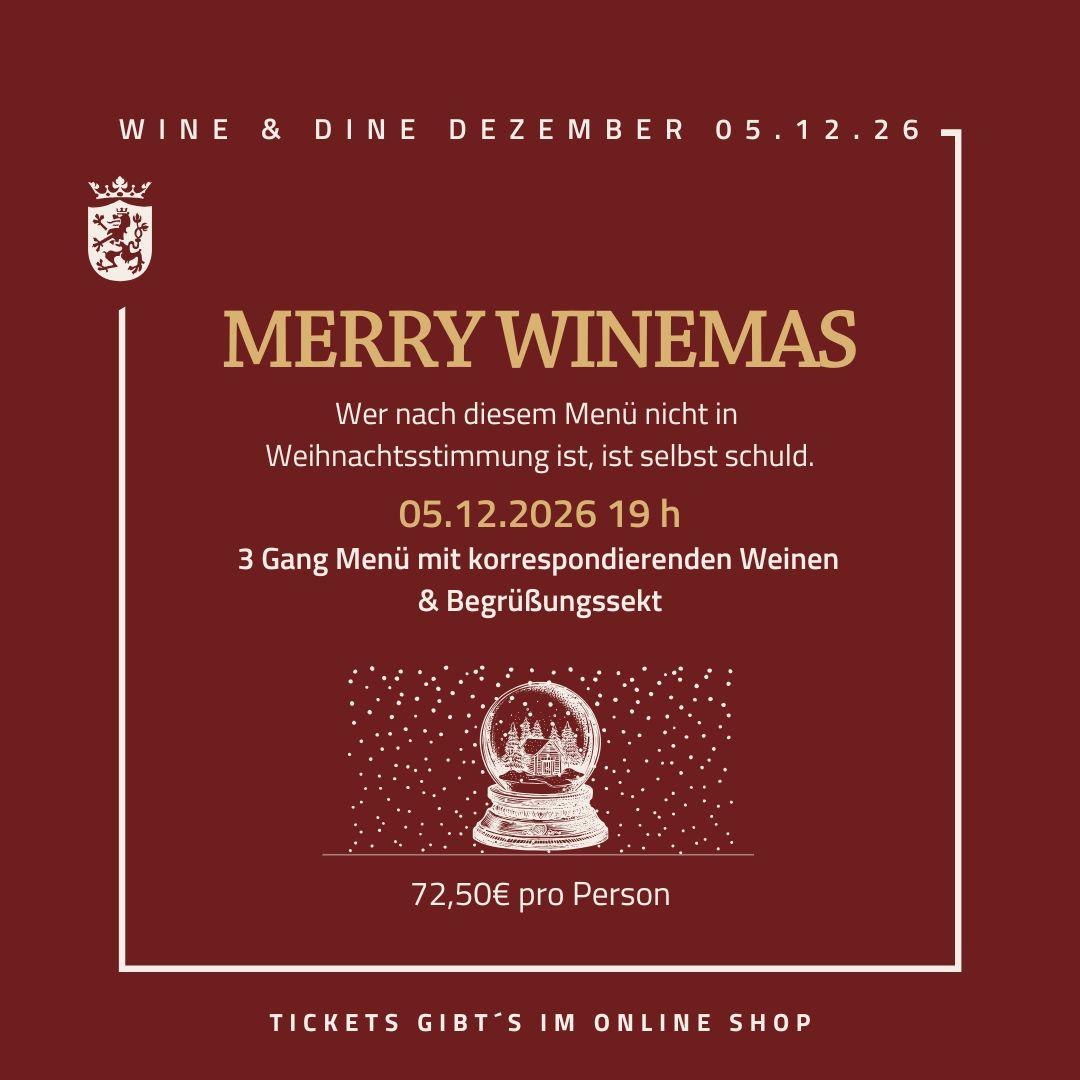 Merry Winemas | &copy; Weingut Baron Knyphausen