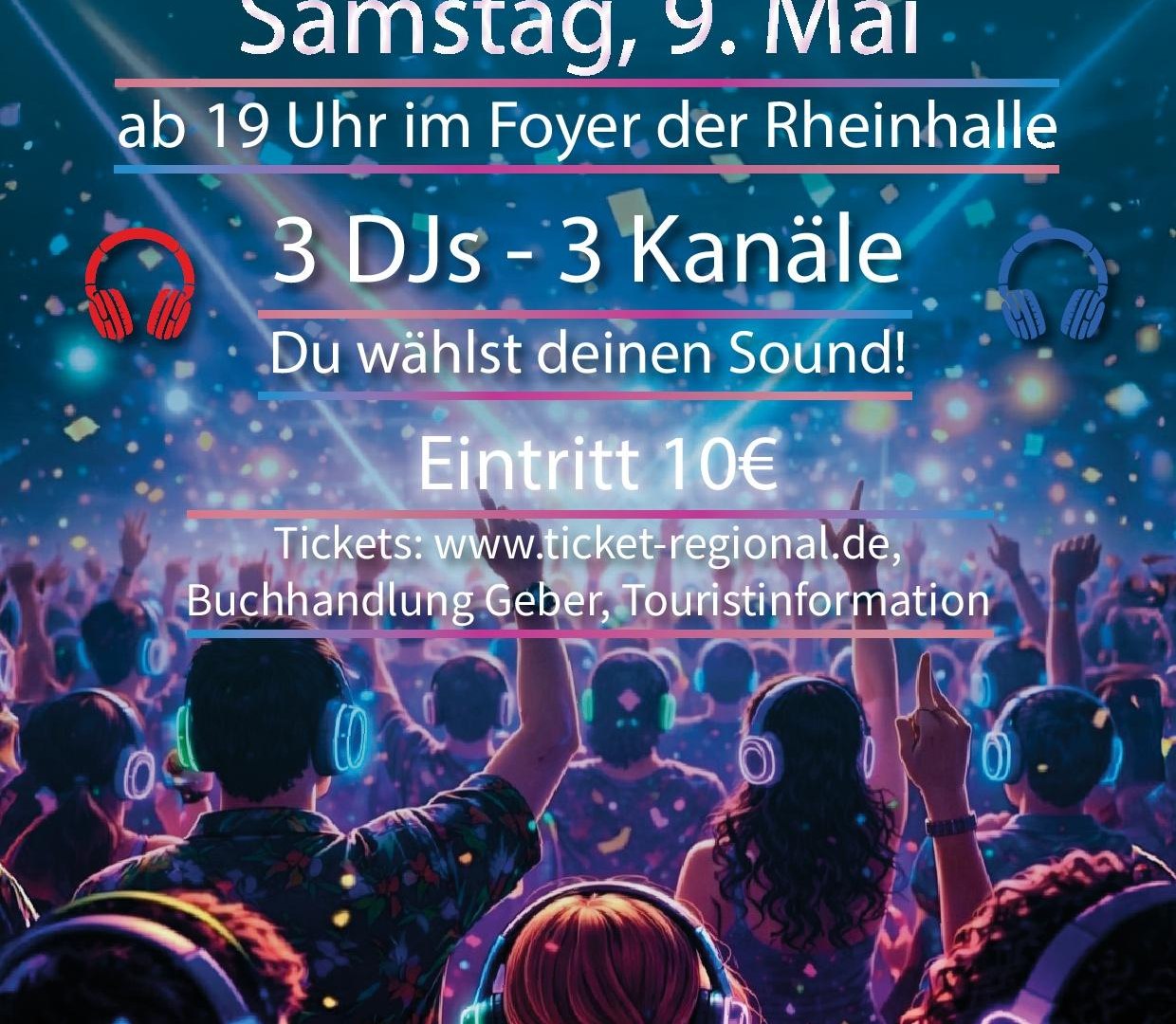 Plakat Silent Party | &copy; Stadt Remagen