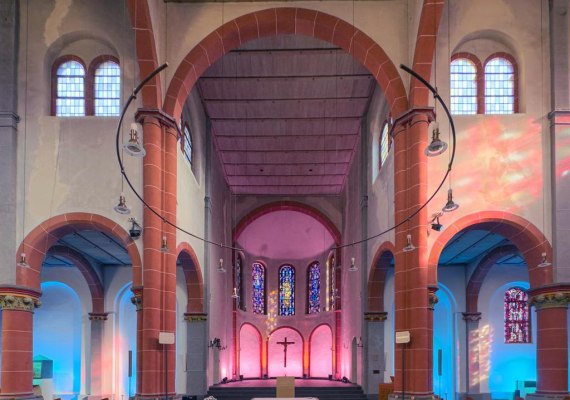 Hildegard Gedächtniskirche Tanja-Sabina Prill | © Tanja-Sabina Prill Bingen Tourismus & Kongress GmbH Hildegard Gedächtniskirche Tanja-Sabina Prill | © Tanja-Sabina Prill Bingen Tourismus & Kongress GmbH