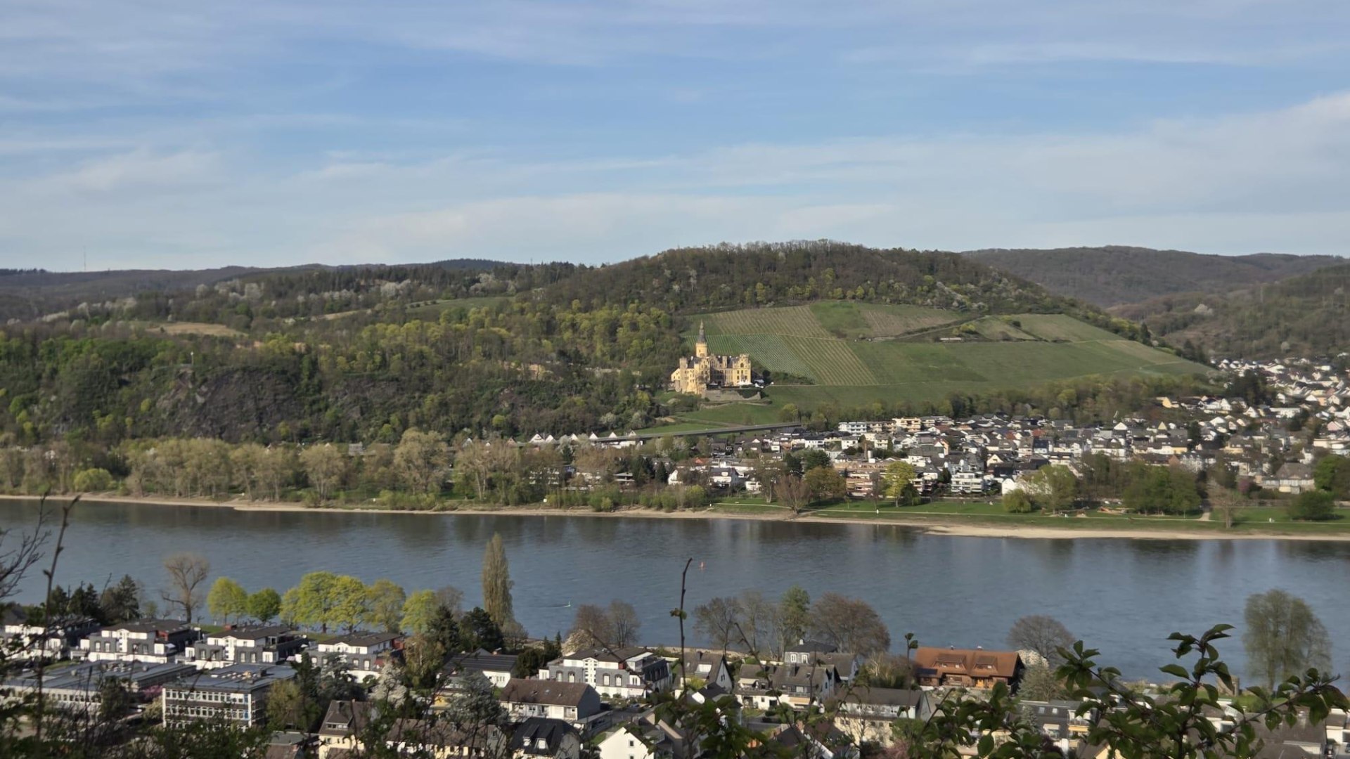Aussicht Burgenblick auf Schloss Arenfels | © Tourist-Information Bad Breisig Aussicht Burgenblick auf Schloss Arenfels | © Tourist-Information Bad Breisig