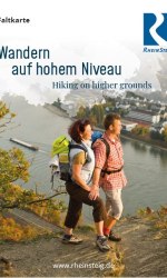 Hiking Map Rheinsteig and RheinBurgenWeg | © Romantischer Rhein Tourismus GmbH