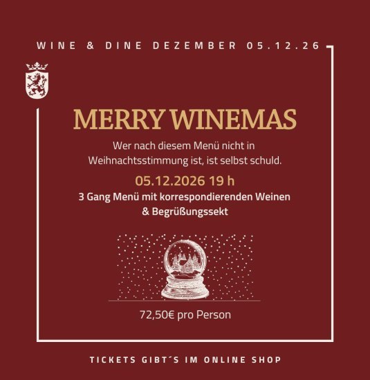 Merry Winemas | © Weingut Baron Knyphausen Merry Winemas | © Weingut Baron Knyphausen