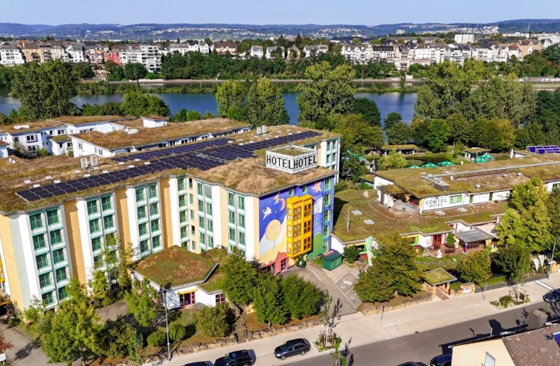 Luftbild | © CONTEL Hotel Koblenz