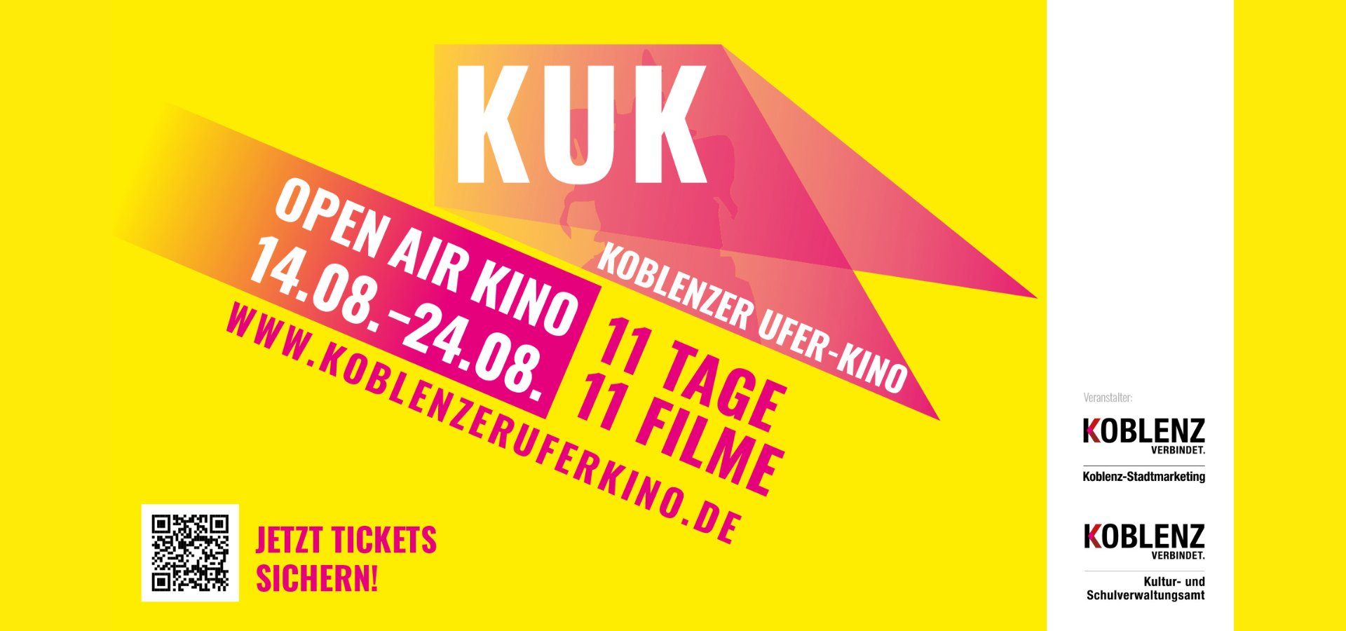 Koblenzer Ufer-Kino 2025 | © Koblenz-Touristik