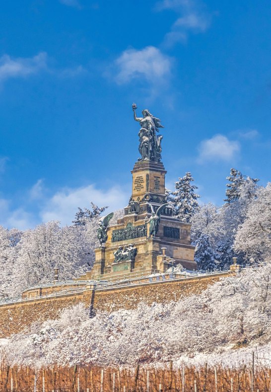 Niederwalddenkmal im Winter | &copy; Marlis Steinmetz
