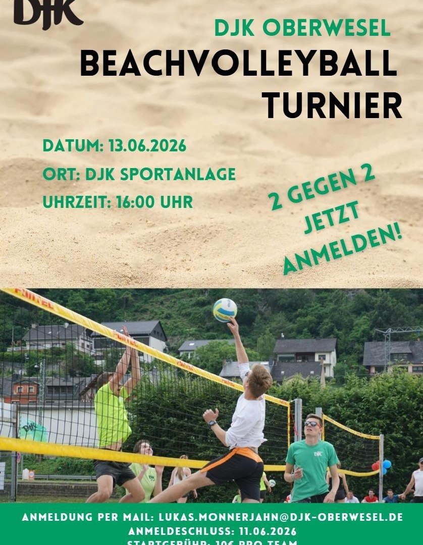 Beachvolleyball-Turnier der DJK Oberwesel | &copy; DJK Oberwesel