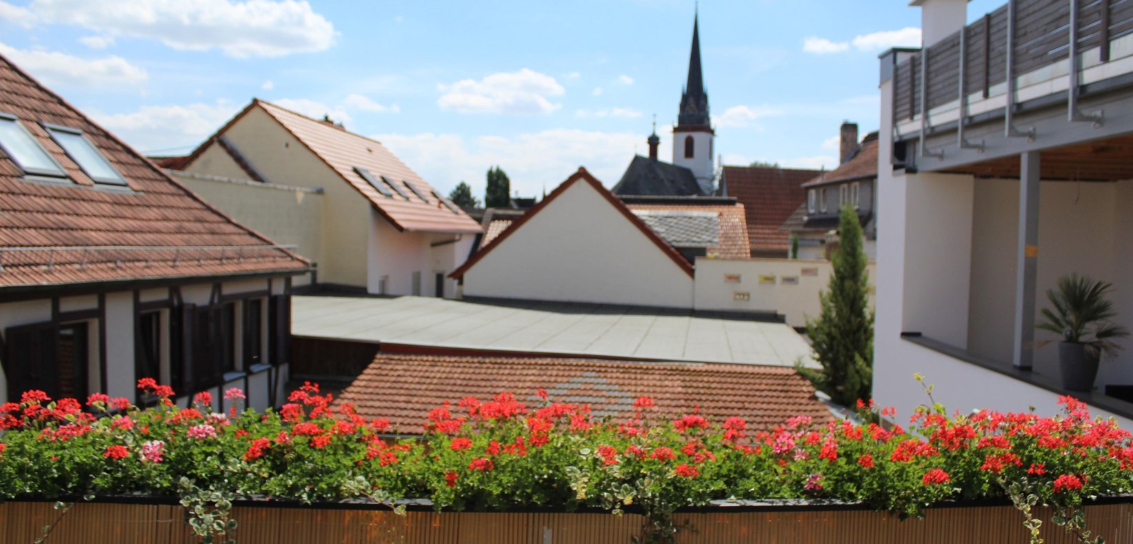 Ausblick von der Terrasse | &copy; Michaela Kropp