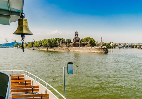 Rundfahrt entlang des Deutschen Eck | © Personenschifffahrt Gilles GmbH Rundfahrt entlang des Deutschen Eck | © Personenschifffahrt Gilles GmbH