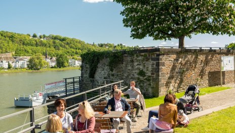 Blick auf den Rheinkavalier | &copy; Koblenz-Touristik GmbH / Dominik Ketz