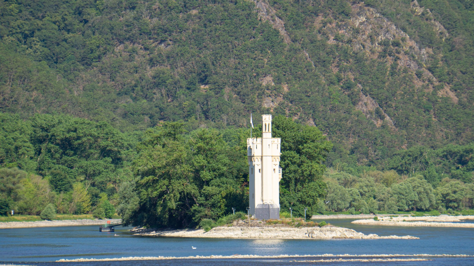 M&auml;useturm im Rhein