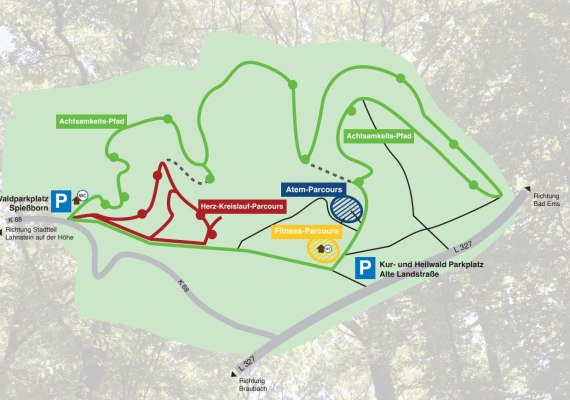 &Uuml;berblick der Pfade | &copy; Stadt Lahnstein