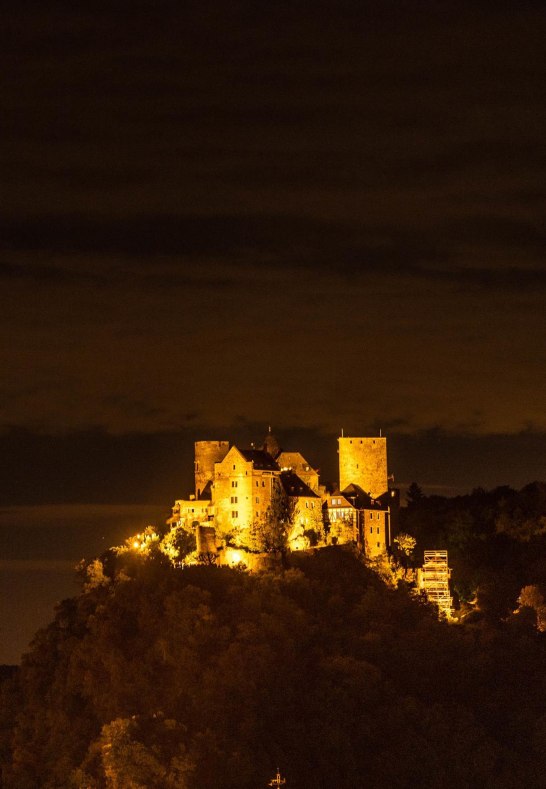 Schönburg bei Nacht | © unbekannt Schönburg bei Nacht | © unbekannt
