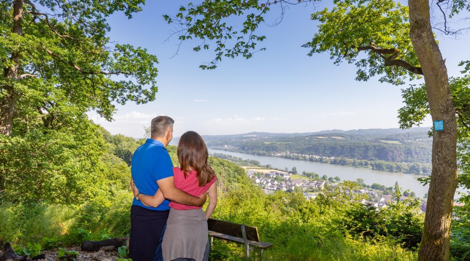 Wandern mit Ausblick auf den Rhein | &copy; Tourist-Information Bad Breisig