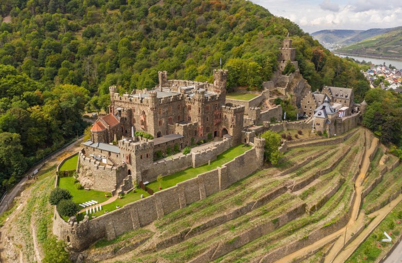Burg Reichenstein_Drohne | &copy; Burg Reichenstein