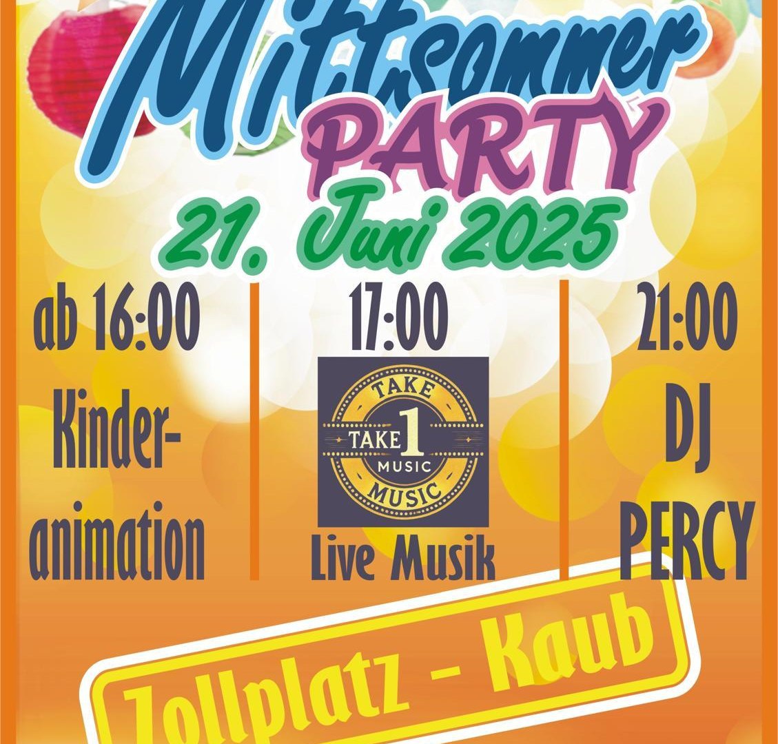 Mittsommer_Party | © Stadt Kaub