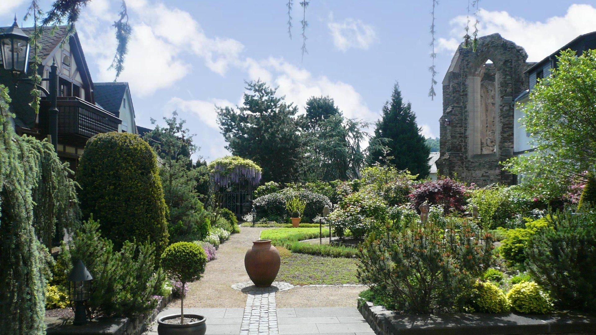 Klostergarten, vorderer Teil | &copy; Stadt Oberwesel