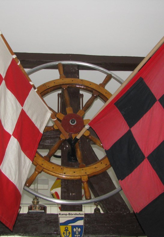 Fahnen | © Quelle Flößer und Schifffahrtsmuseum Fahnen | © Quelle Flößer und Schifffahrtsmuseum