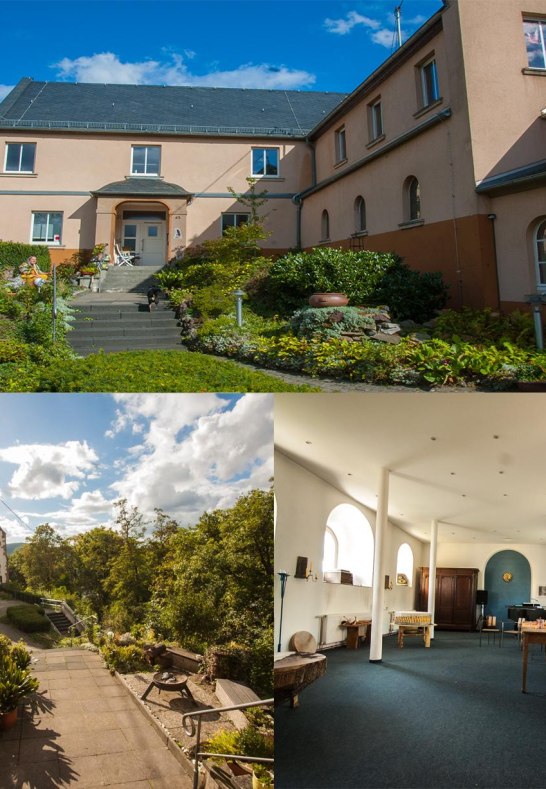 Kloster, Zweibettzimmer und Terrasse | © Marx, ehem. Kloster Allerheiligenberg