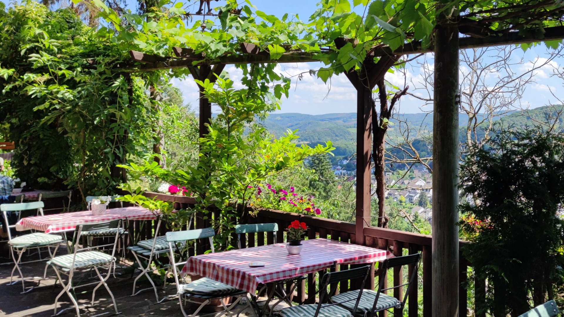 Schäferhütte Terrasse | © Tourist-Information Bad Breisig Schäferhütte Terrasse | © Tourist-Information Bad Breisig