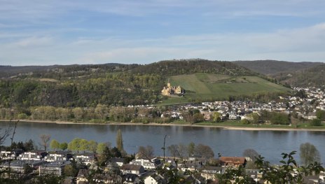 Aussicht Burgenblick auf Schloss Arenfels | © Tourist-Information Bad Breisig Aussicht Burgenblick auf Schloss Arenfels | © Tourist-Information Bad Breisig