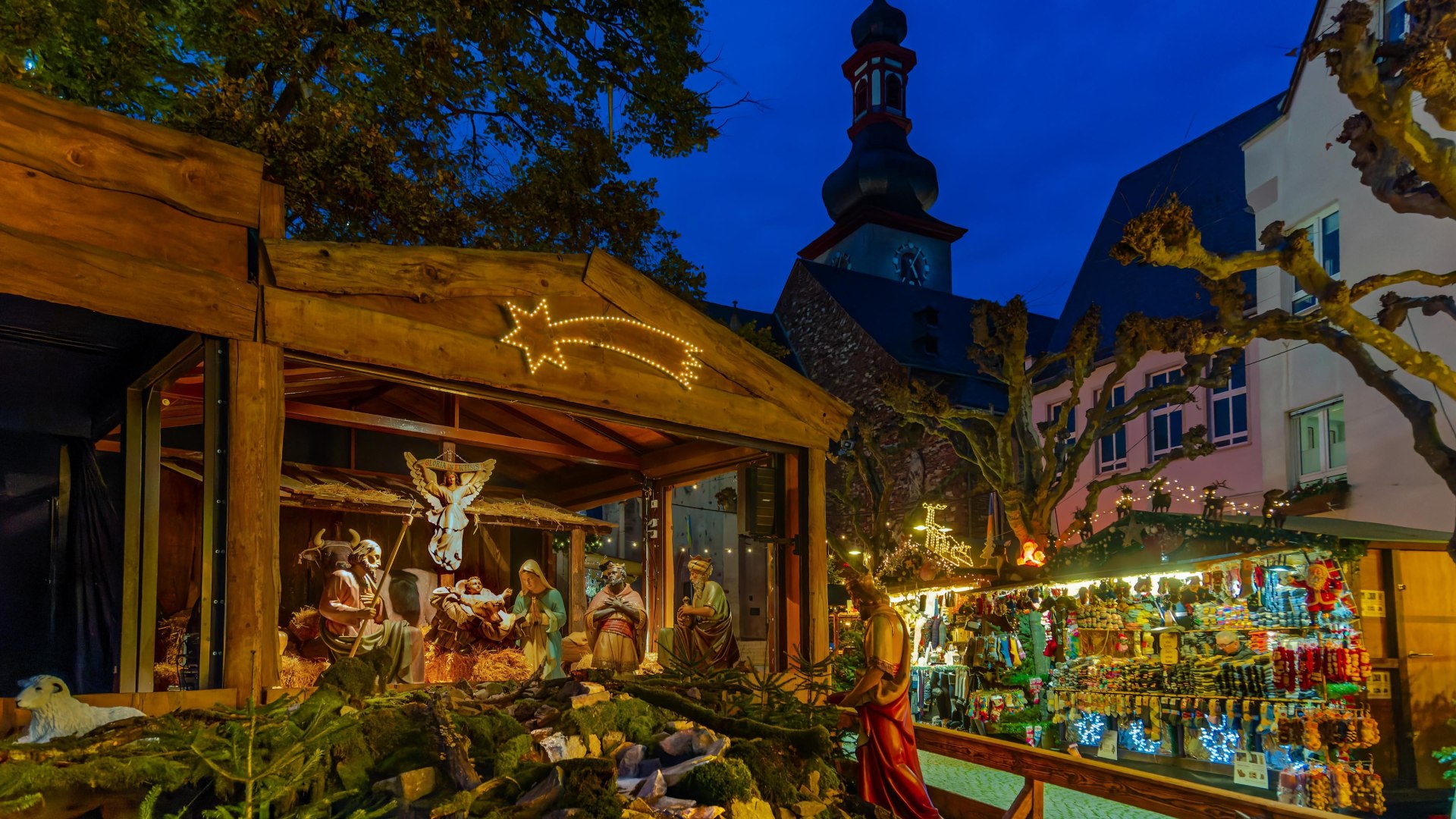 Krippe Weihnachtsmarkt | © Marlis Steinmetz Krippe Weihnachtsmarkt | © Marlis Steinmetz