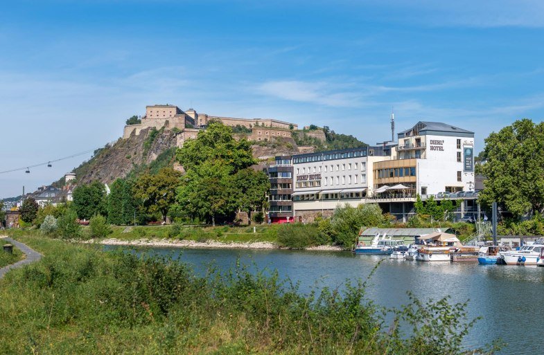 Diehls Hotel in Koblenz_Zimmer mit Rheinblick | © Diehl´s Hotel GmbH Diehls Hotel in Koblenz_Zimmer mit Rheinblick | © Diehl´s Hotel GmbH