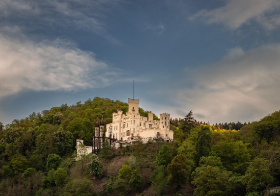 Stolzenfels im Frühling | © Johannes Bruchhof Stolzenfels im Frühling | © Johannes Bruchhof