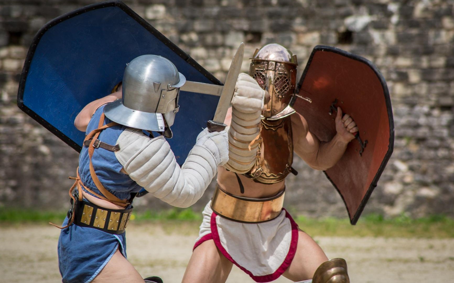 Gladiatorenkampf | &copy; Gladiatorenschule Trier