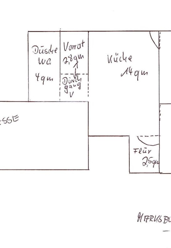 Grundriss | &copy; Fewo Marksburgpanorama