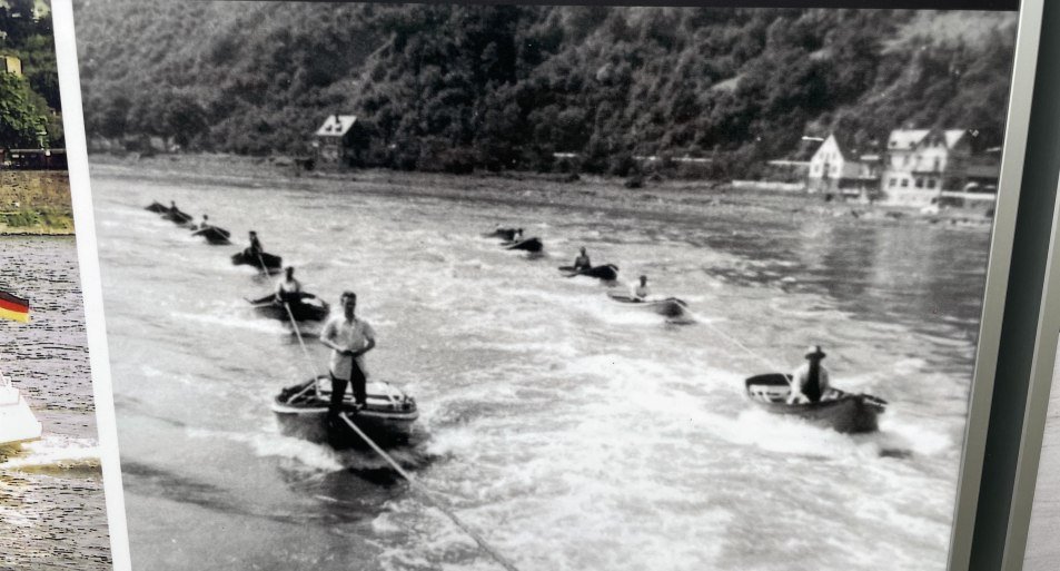 Lotsen bei St. Goar | © Binger Schifferverein 1895 e.V. Lotsen bei St. Goar | © Binger Schifferverein 1895 e.V.