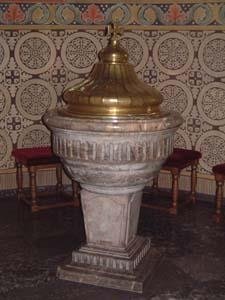 Taufstein | © Verbandsgemeinde Weißenthurm Taufstein | © Verbandsgemeinde Weißenthurm