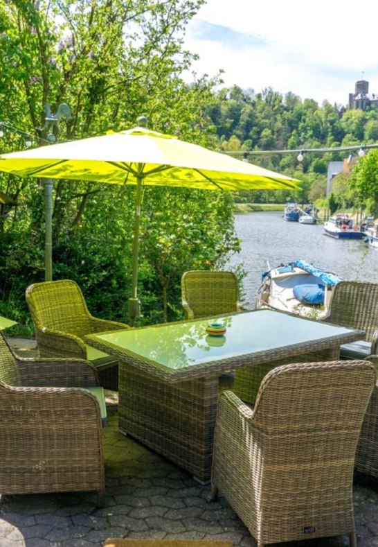 Ausblick Terasse Schleusenh&auml;uschen | &copy; Mohr Zimmermann