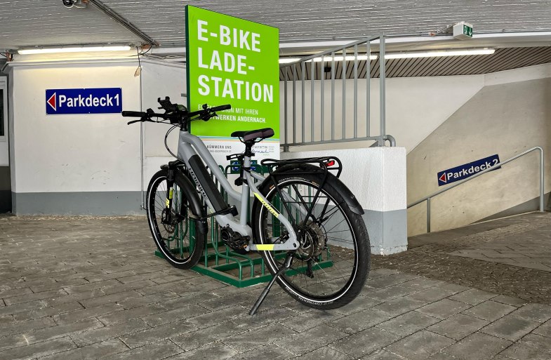 Tiefgarage Ladestation | &copy; Andernach.net