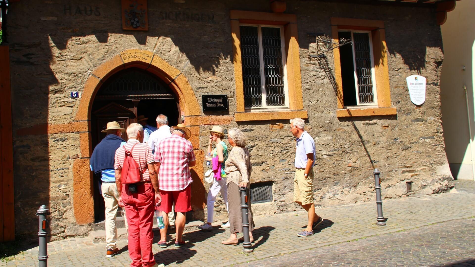 Eingang Haus Sickingen | &copy; RNT