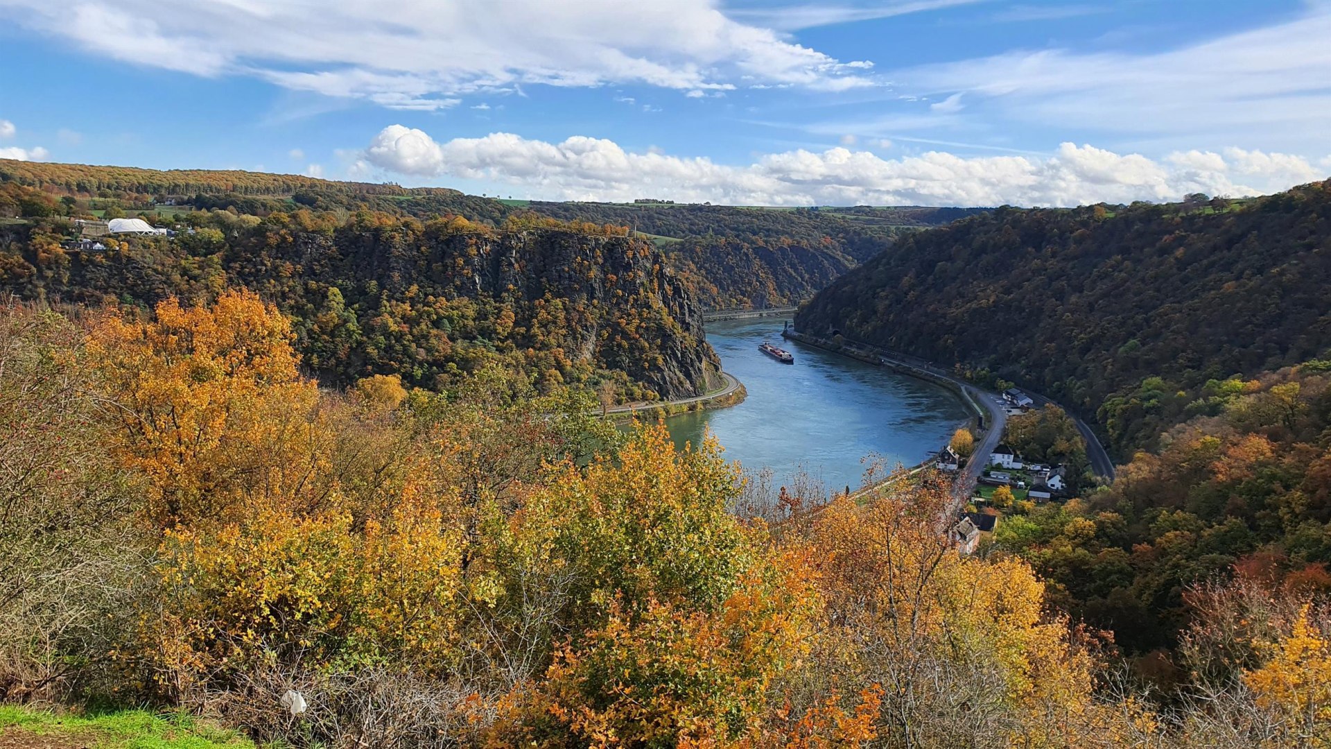 Rheinschleifenblick | © T. Biersch Rheinschleifenblick | © T. Biersch