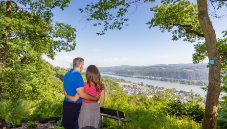 Wandern mit Ausblick auf den Rhein | &copy; Tourist-Information Bad Breisig