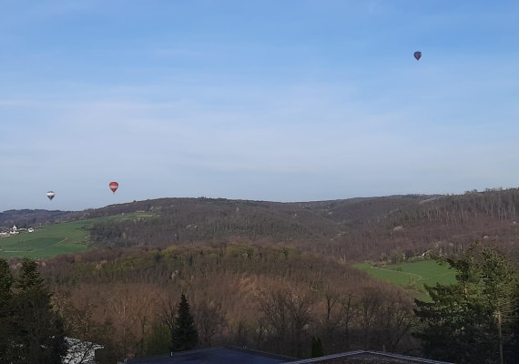morgendlicher Ausblick vom Balkon | &copy; Schr&ouml;ter-Bukvic