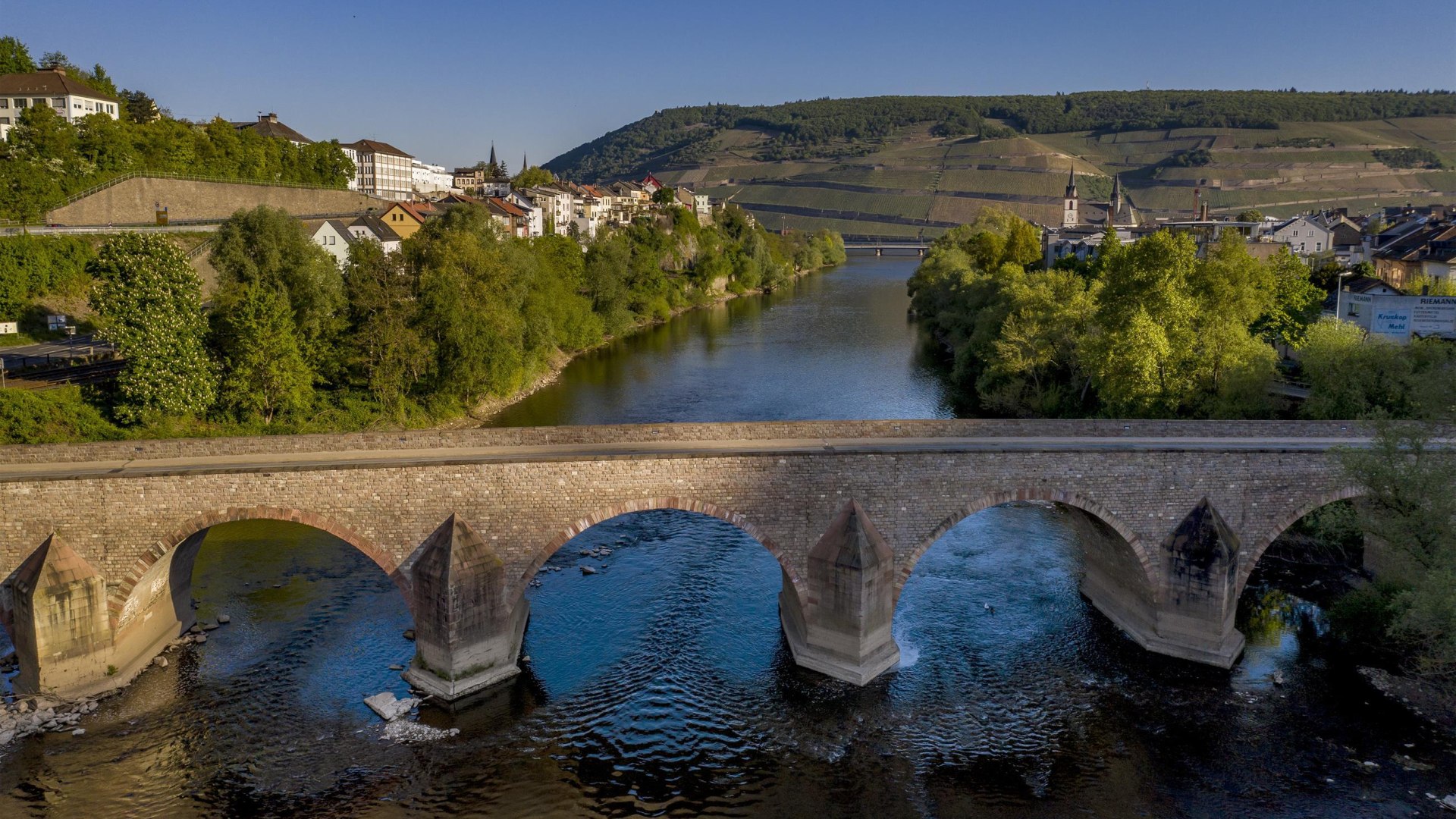 FotoSilz/StadtBingenDrususbr&uuml;cke | &copy; Torsten Silz / Stadt Bingen