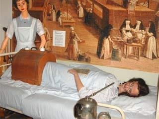 Krankebett | © Johann-Winter-Museum Krankebett | © Johann-Winter-Museum
