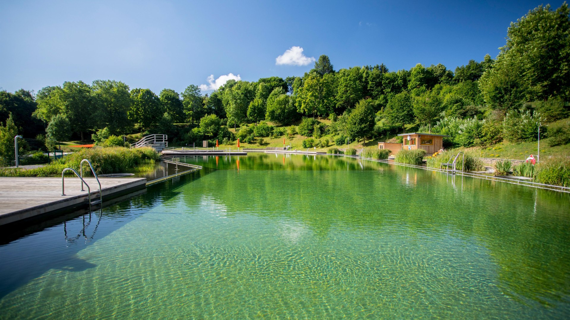 Naturerlebnisbad Bingerbrück | © Annika Schulz Naturerlebnisbad Bingerbrück | © Annika Schulz