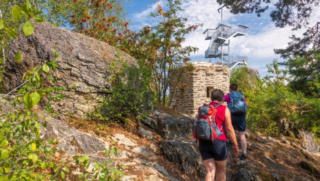 Aussichtsturm auf dem Spitzen Stein | &copy; J&uuml;rgen Kl&auml;ser, Tourist-Info Hunsr&uuml;ck-Mittelrhein - Zentrum am Park