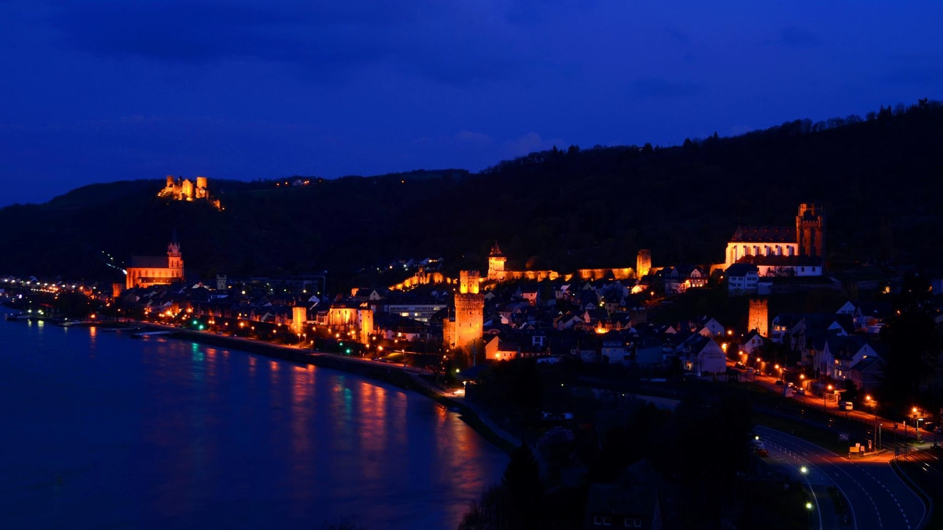 Oberwesel bei Nacht | © Werner Klockner