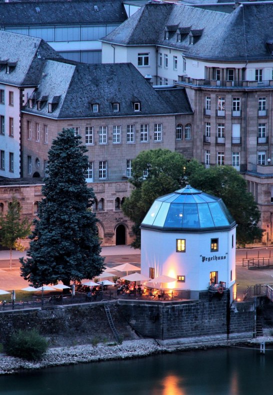 Pegelhaus Nacht | &copy; Koblenz-Touristik GmbH / Johannes Bruchhof