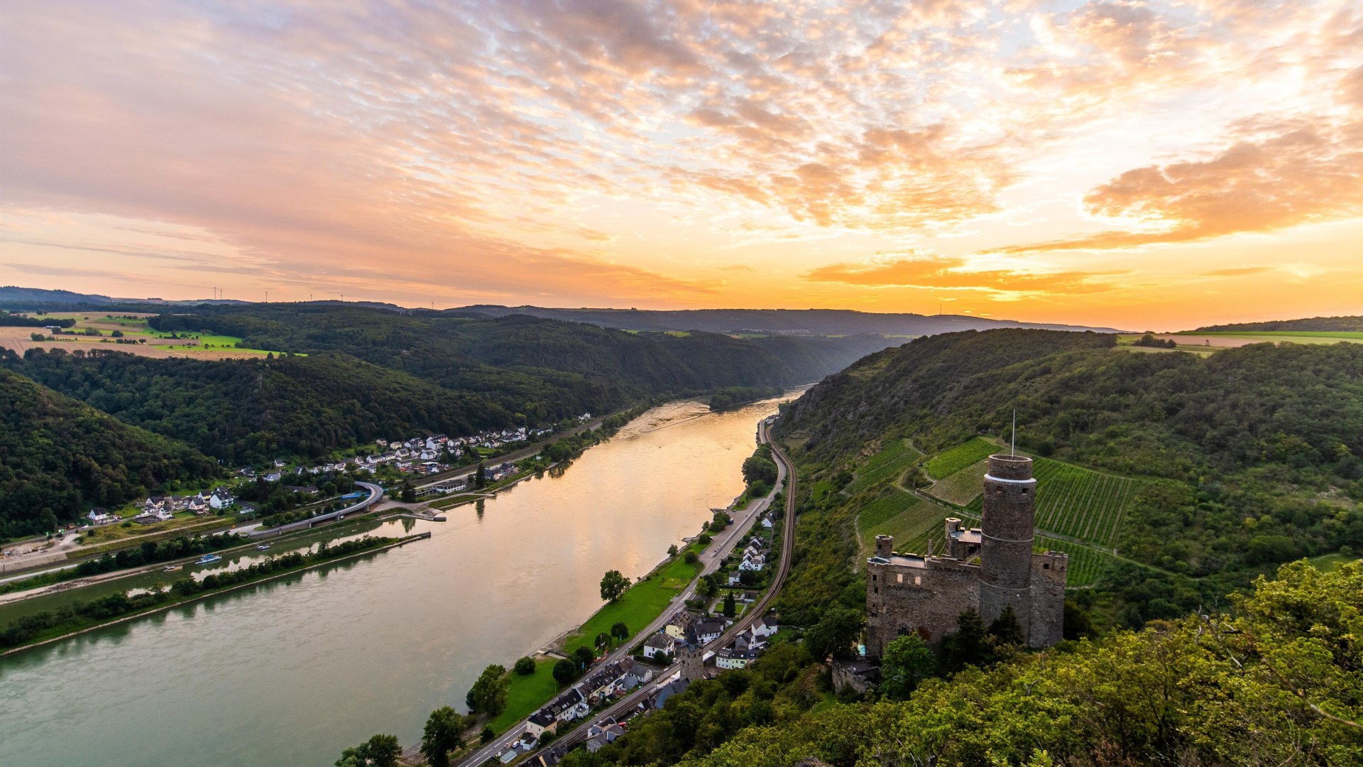 Aussicht auf Burg Maus | &copy; Henry Tornow