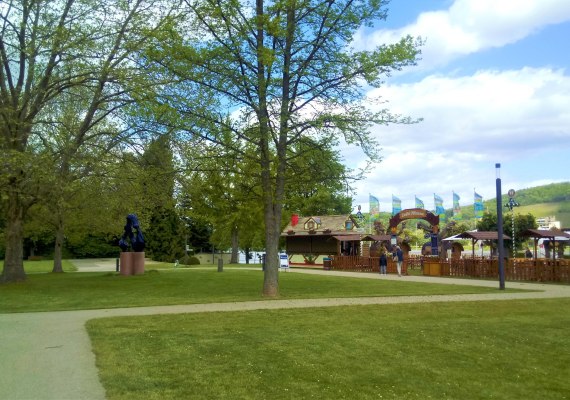Kurpark mit Biergarten | © Tourist-Information Bad Breisig Kurpark mit Biergarten | © Tourist-Information Bad Breisig