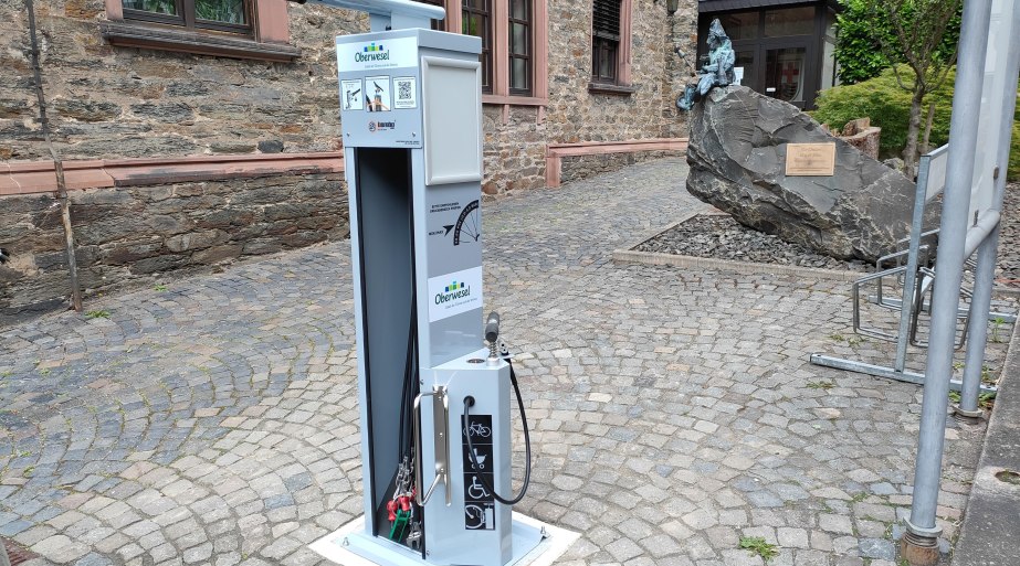 Fahrrad-Reparaturstation | &copy; Tourist-Information Oberwesel
